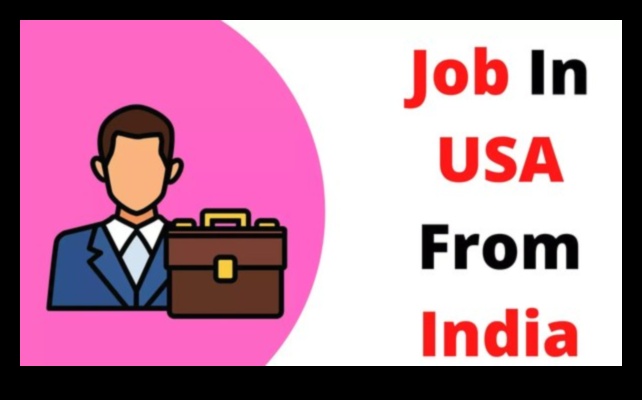 can we apply for jobs in usa from india